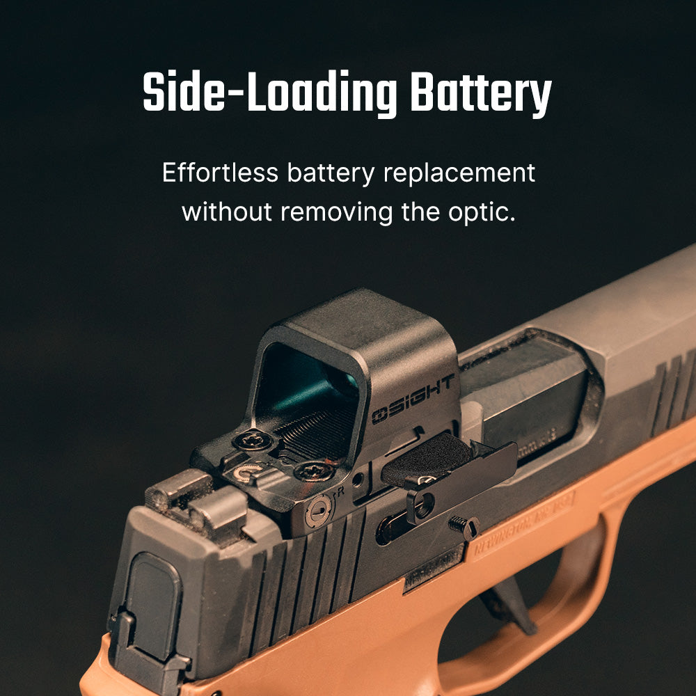 Osight K 6 MOA Red Dot Sight with RMSc Footprint
