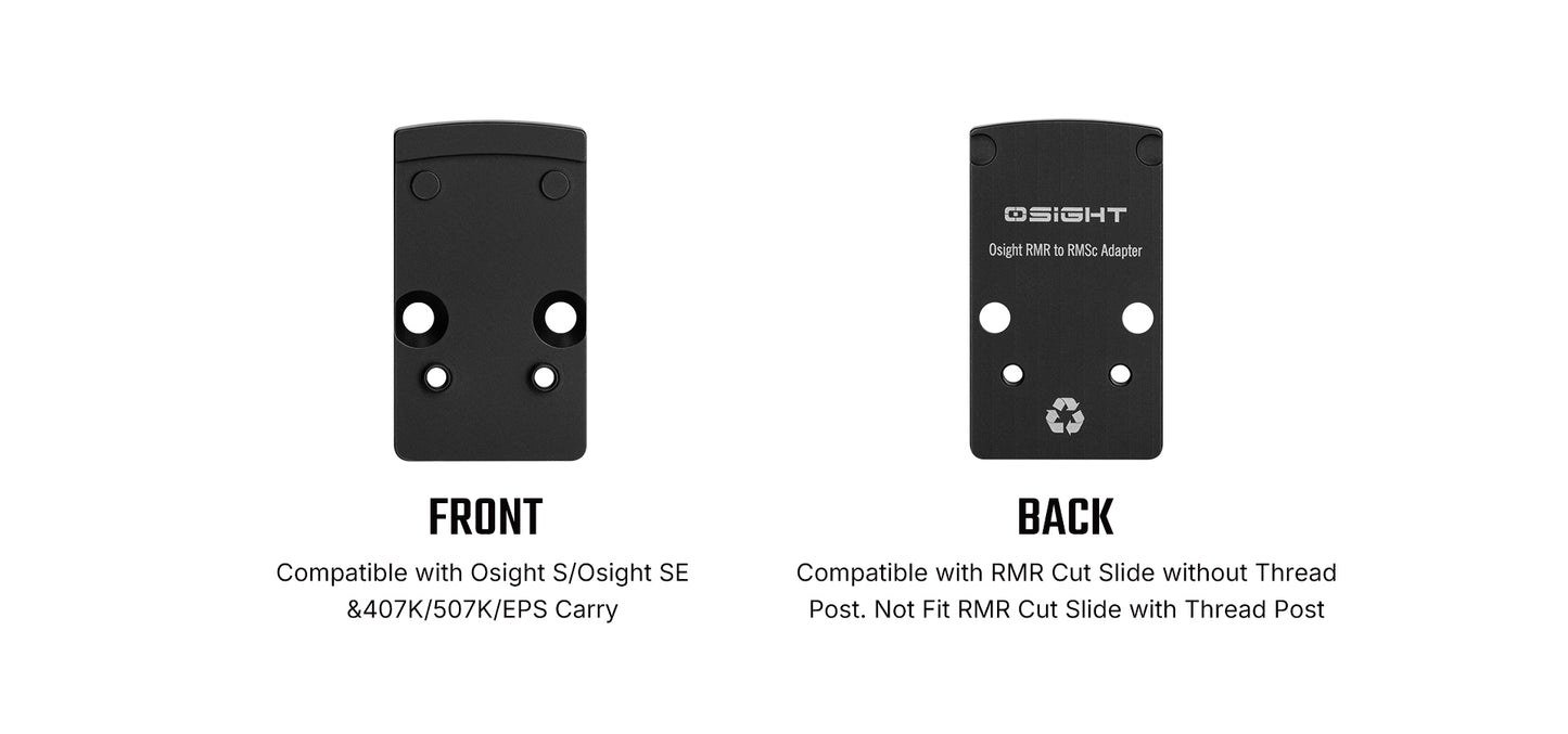 RMR to RMSc Adapter Plate