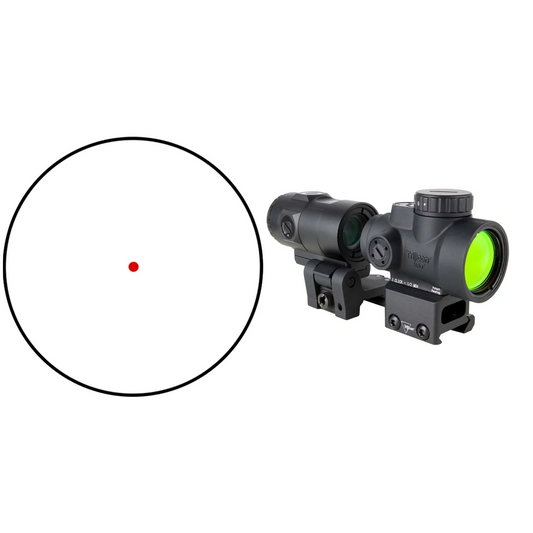 Trijicon MRO SD 2 MOA Red Dot Sight & Trijicon 3X Magnifier Combo