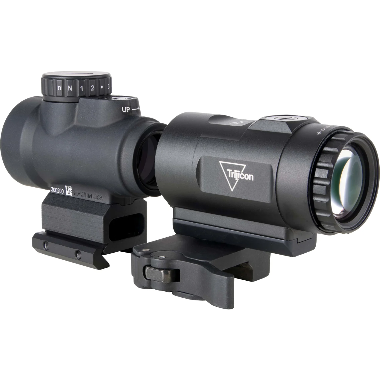 Trijicon MRO SD 2 MOA Red Dot Sight & Trijicon 3X Magnifier Combo