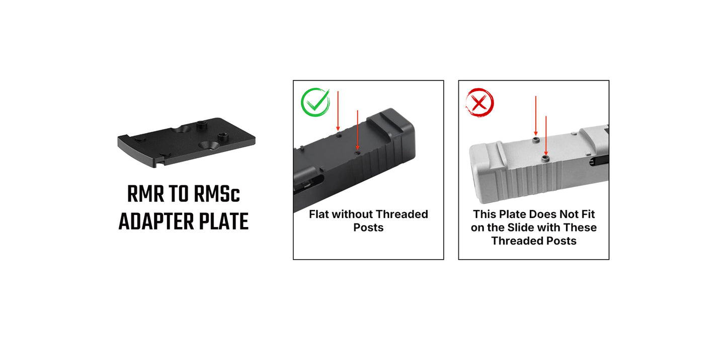 RMR to RMSc Adapter Plate