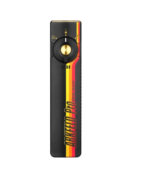 Arkfeld Pro Flat EDC Flashlight with LED Light UV and Laser