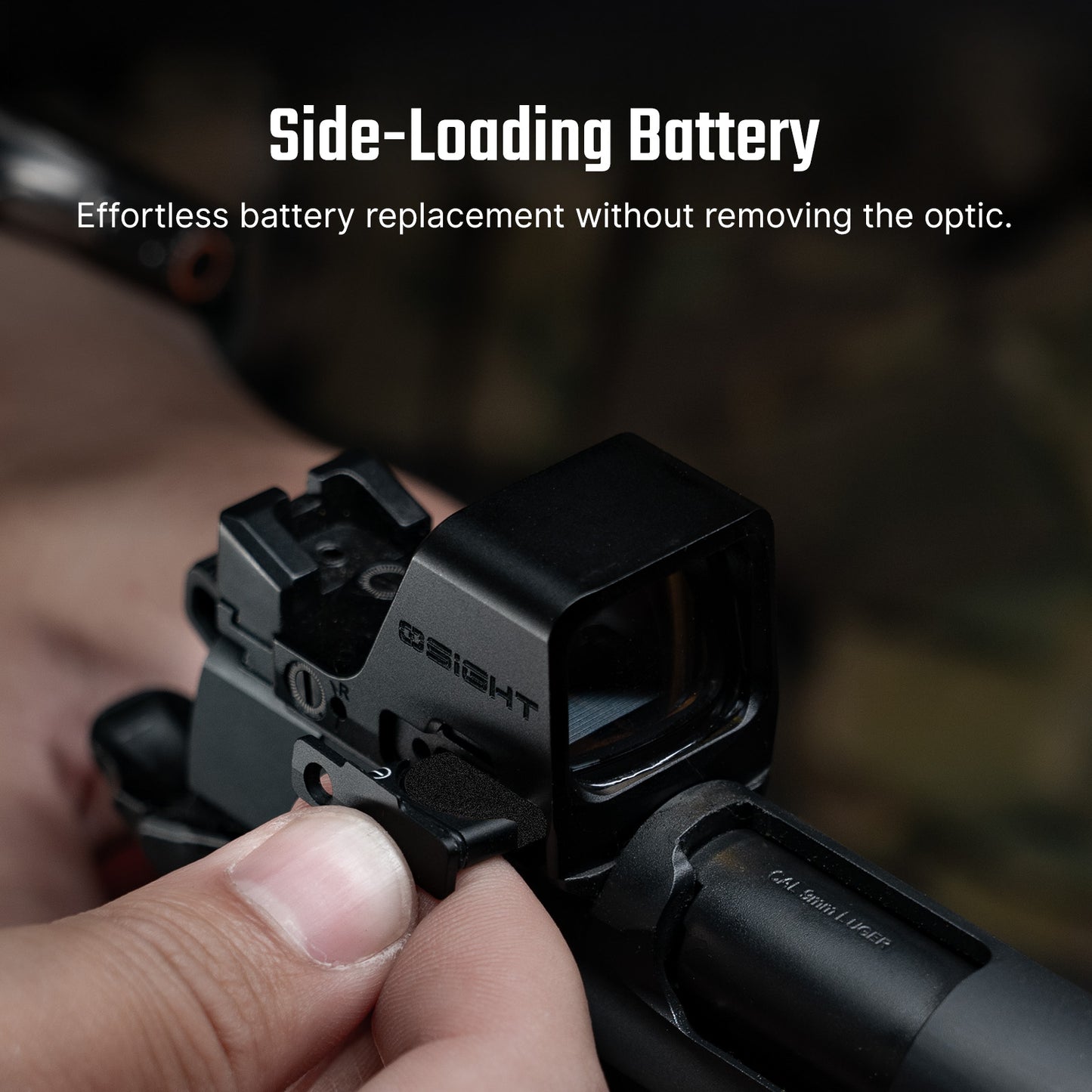 Osight C 3 MOA Dot & 32 MOA Circle Multi-Reticle System Red Dot