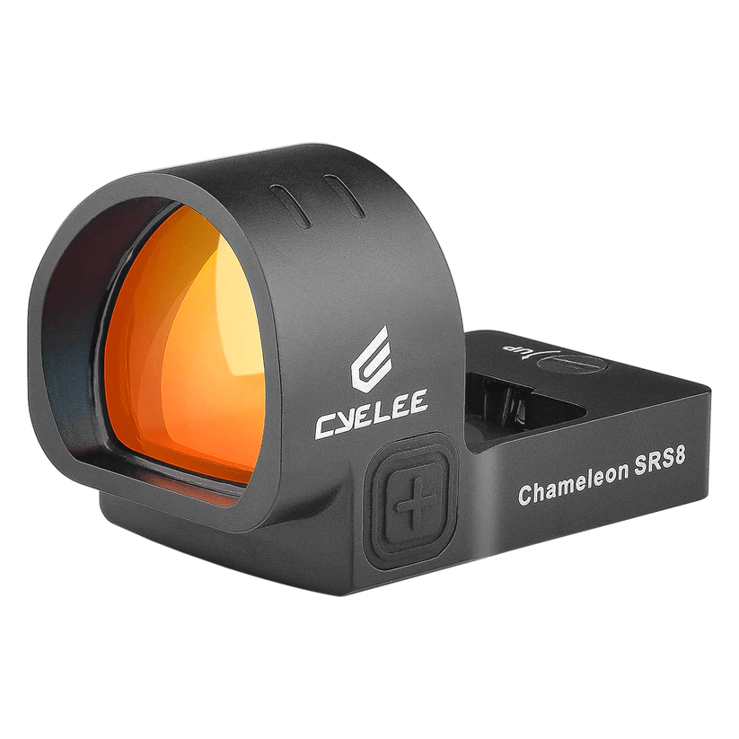 Cyelee Chameleon SRS8 w/ STIG-RS, Red 8 MOA Dot, For RMR/407C/507C Footprint
