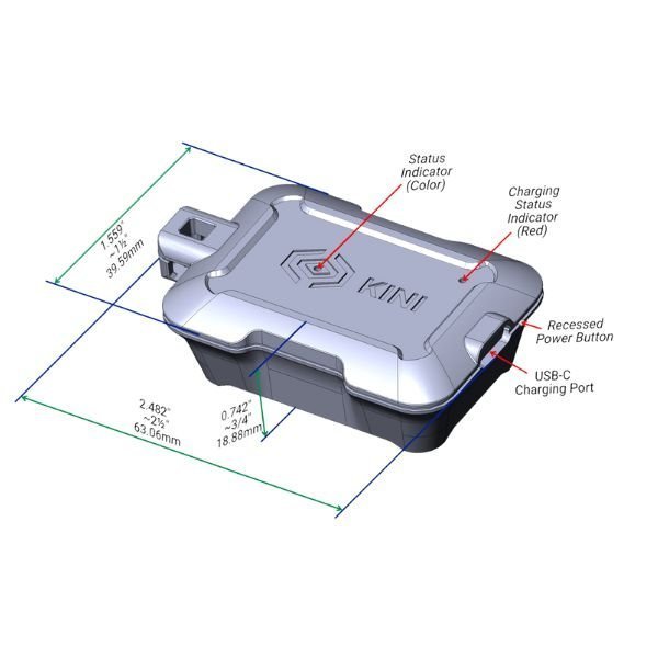 Kini SafeAlert - Motion Sensor with Real-Time SMS Alerts