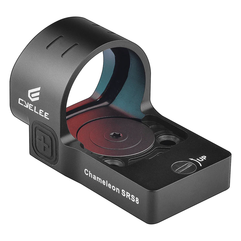 Cyelee Chameleon SRS8 w/ STIG-RS, Red 8 MOA Dot, For RMR/407C/507C Footprint