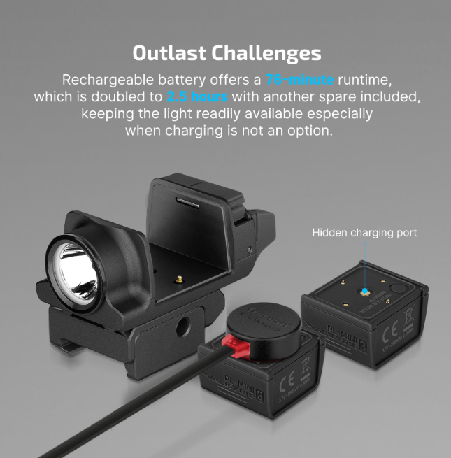PL-MINI 3 Valkyrie Rail Mounted Light