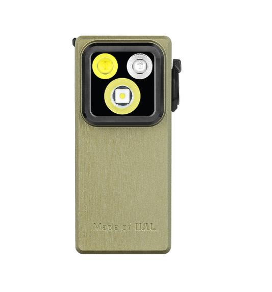 Oclip Ultra Clip-On EDC Light with Flood, Spot, and UV Modes