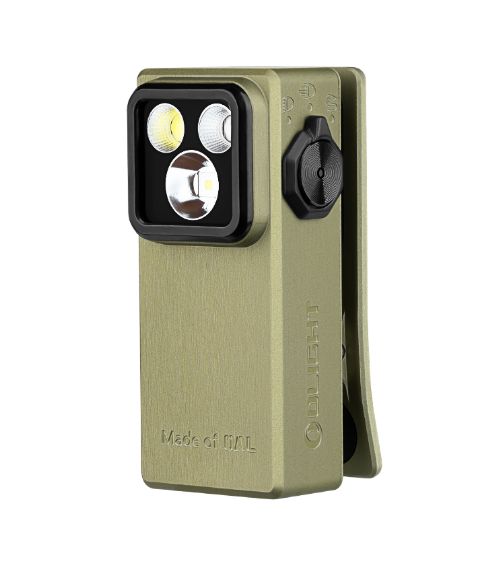 Oclip Ultra Clip-On EDC Light with Flood, Spot, and UV Modes