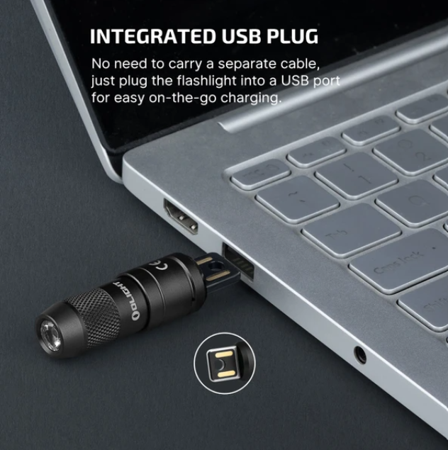 IMINI 2 Rechargeable Mini Flashlight