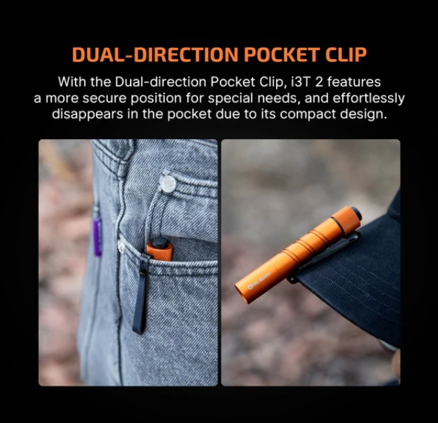 i3T 2 EOS Small EDC Flashlight