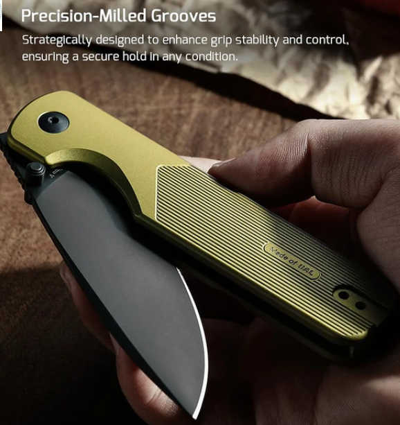 Duron Nitro-V Folding Knife with O-Aluminum Handle