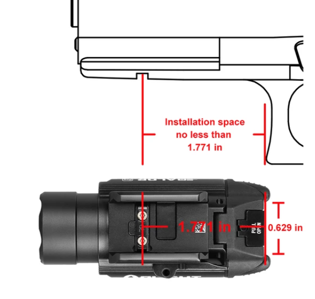 Baldr Pro Tactical Light & Green Laser