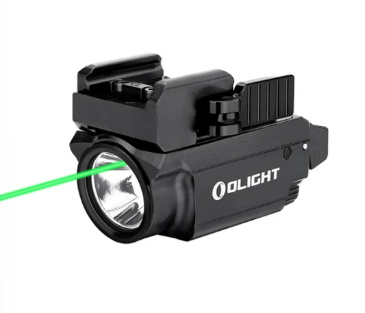 Baldr Mini 600 Lumens Green Laser & Baldr RL Mini Red Laser Combo LED Tactical Light