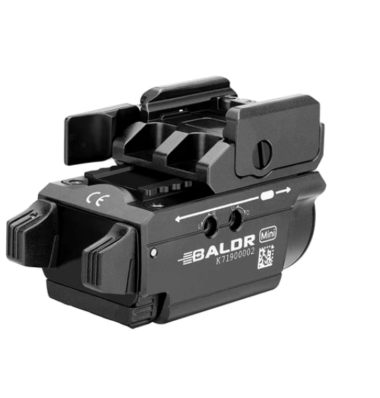 Baldr Mini 600 Lumens Green Laser & Baldr RL Mini Red Laser Combo LED Tactical Light