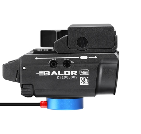 Baldr Mini 600 Lumens Green Laser & Baldr RL Mini Red Laser Combo LED Tactical Light