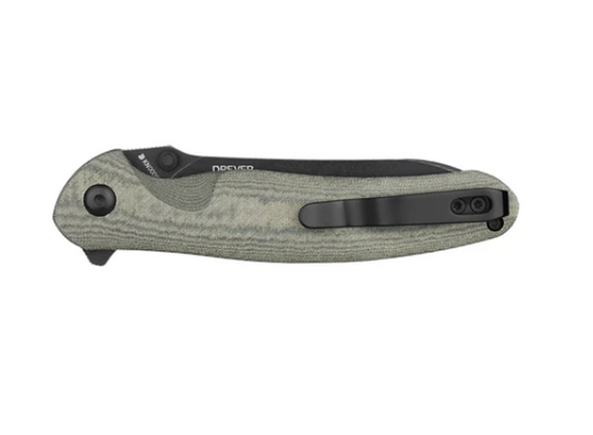 Drever OD Green with Micarta Handle