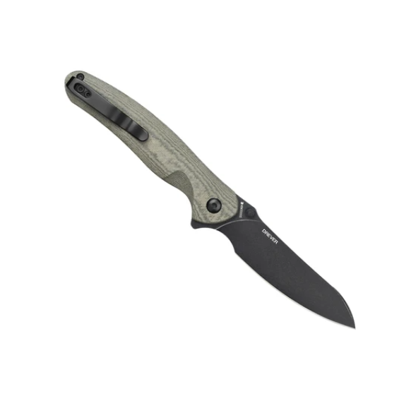 Drever OD Green with Micarta Handle