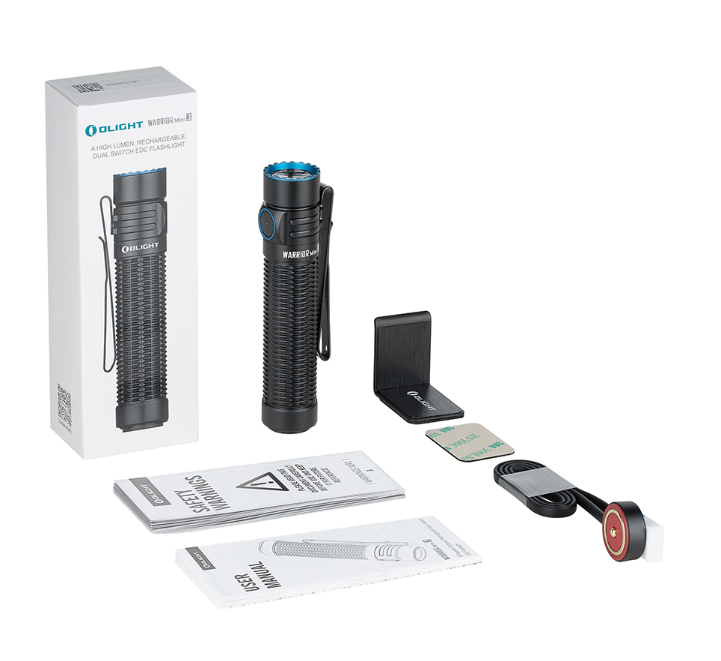 Warrior Mini 3 Portable Tactical Flashlight