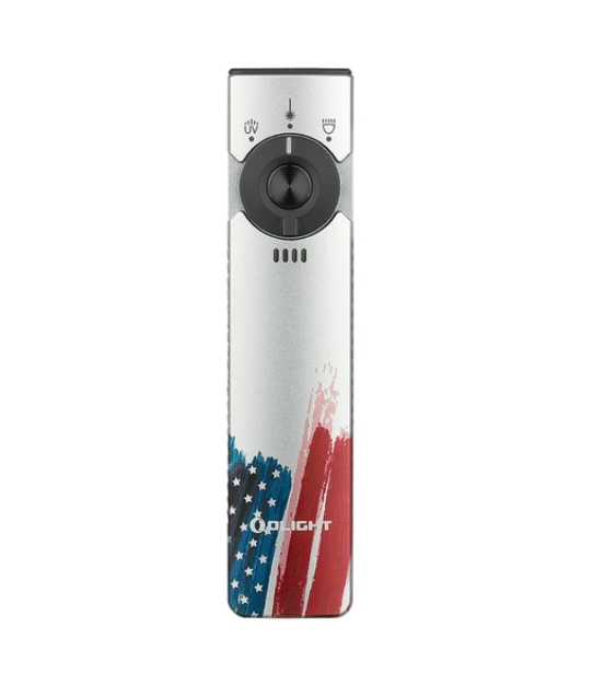 Arkfeld Pro Flat EDC Flashlight with LED Light UV and Laser