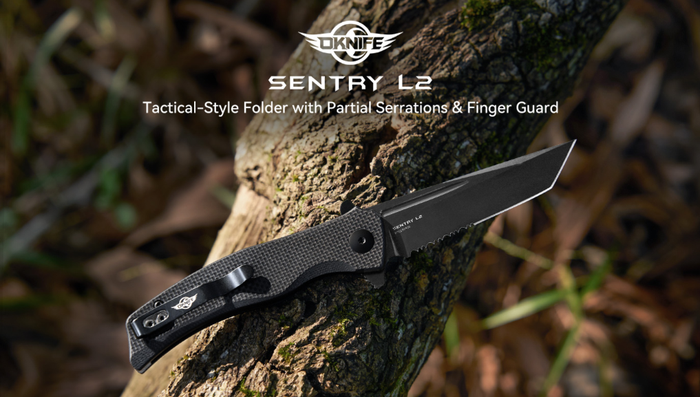 Sentry L2 Tactical Folding Tool with Partially Serrated Blade