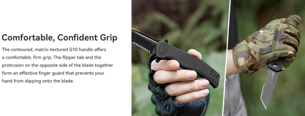 Sentry L2 Tactical Folding Tool with Partially Serrated Blade