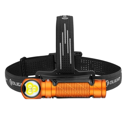 Perun 3 Headlamp 3000 Lumens White Light and Red Light