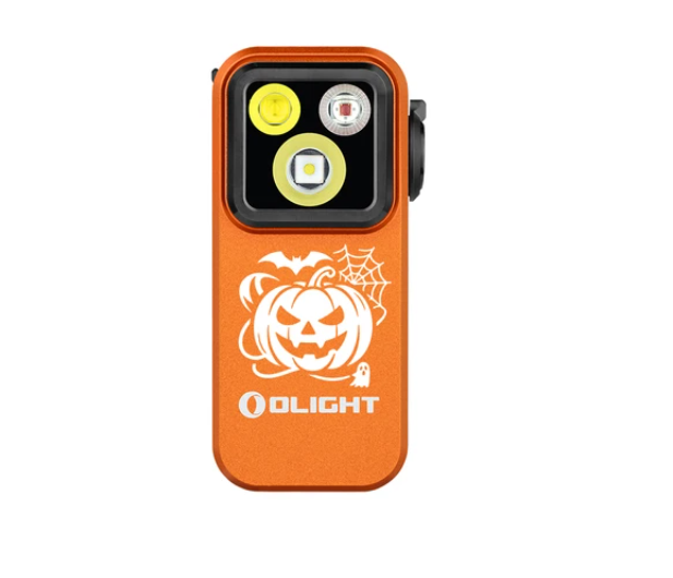 Oclip Pro Clip on Flashlight with Floodlight Spotlight and Red Light