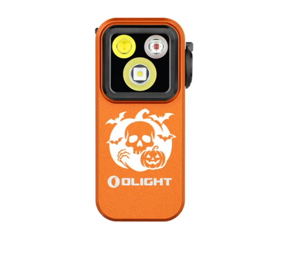 Oclip Pro Clip on Flashlight with Floodlight Spotlight and Red Light
