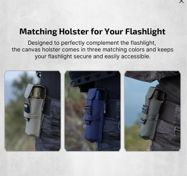 Warrior Ultra 2500 Lumens Tactical Flashlight with OAL Material