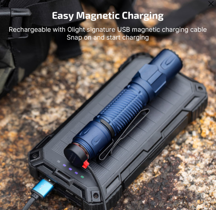 Warrior Ultra 2500 Lumens Tactical Flashlight with OAL Material