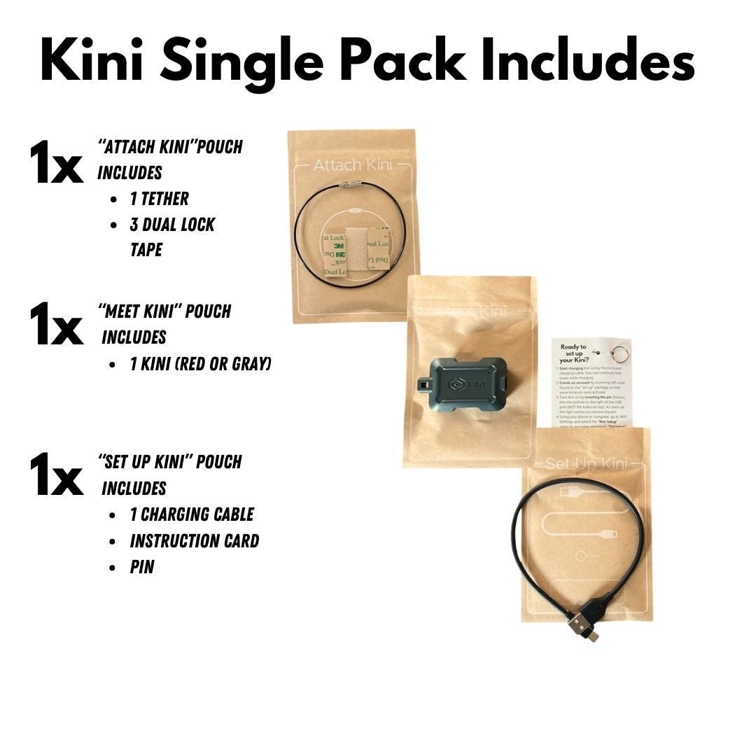 Kini SafeAlert - Motion Sensor with Real-Time SMS Alerts