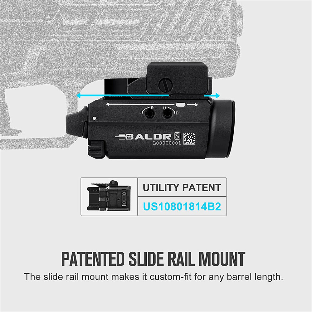 Baldr S Tactical Light 800 Lumens