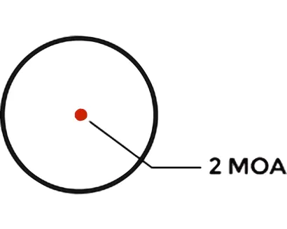 Holosun EPS 2 MOA Red Dot Reflex Sight