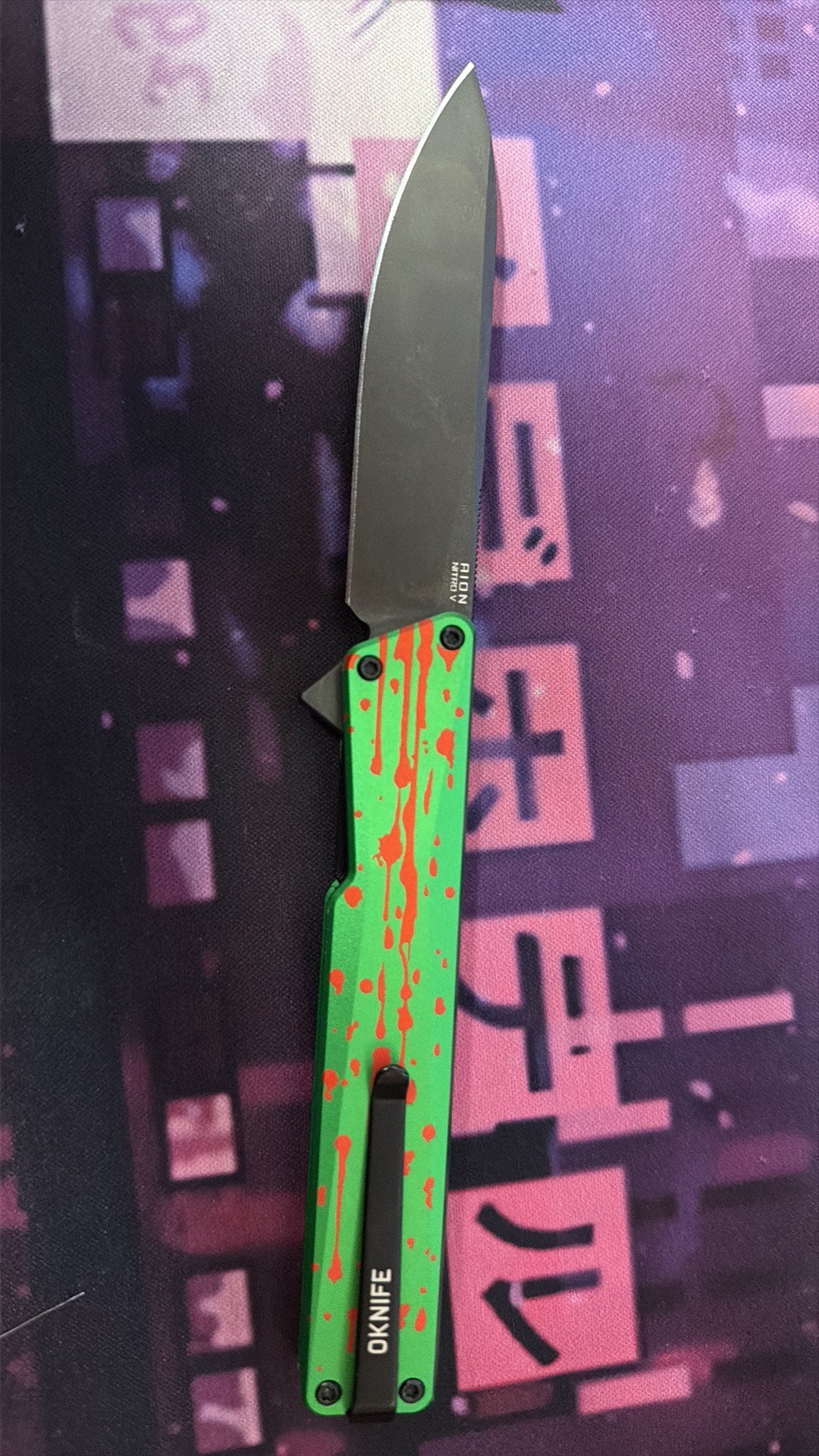 AION Flipper Folding Pocket Knife