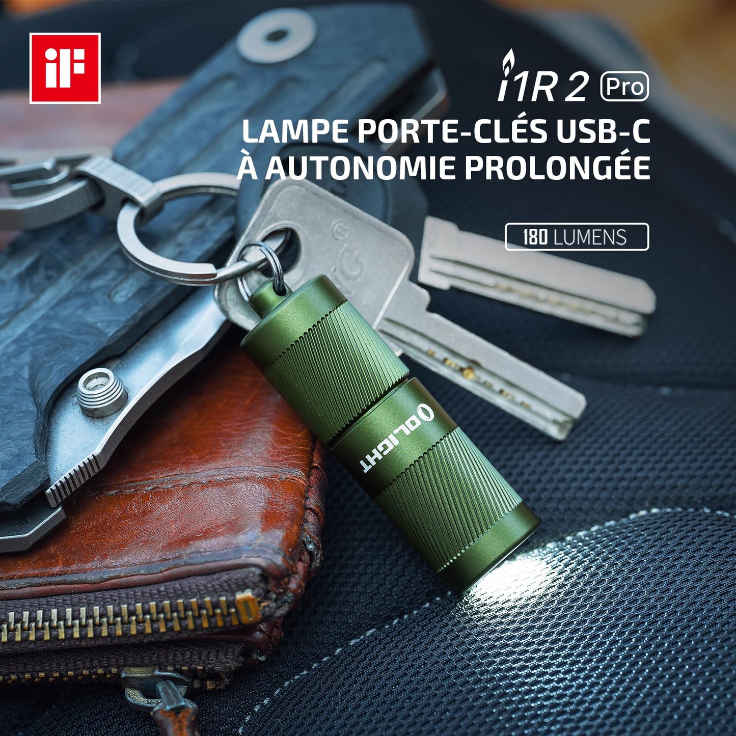 i1R 2 Pro Keychain Flashlight