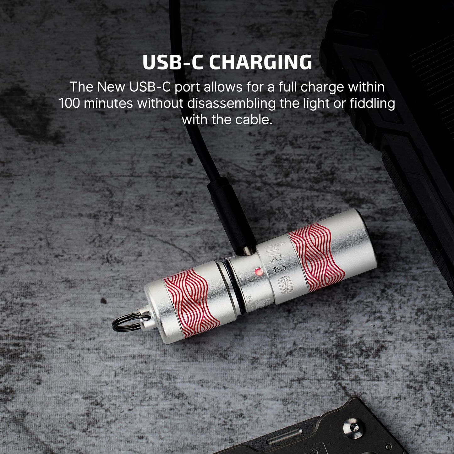 i1R 2 Pro Keychain Flashlight