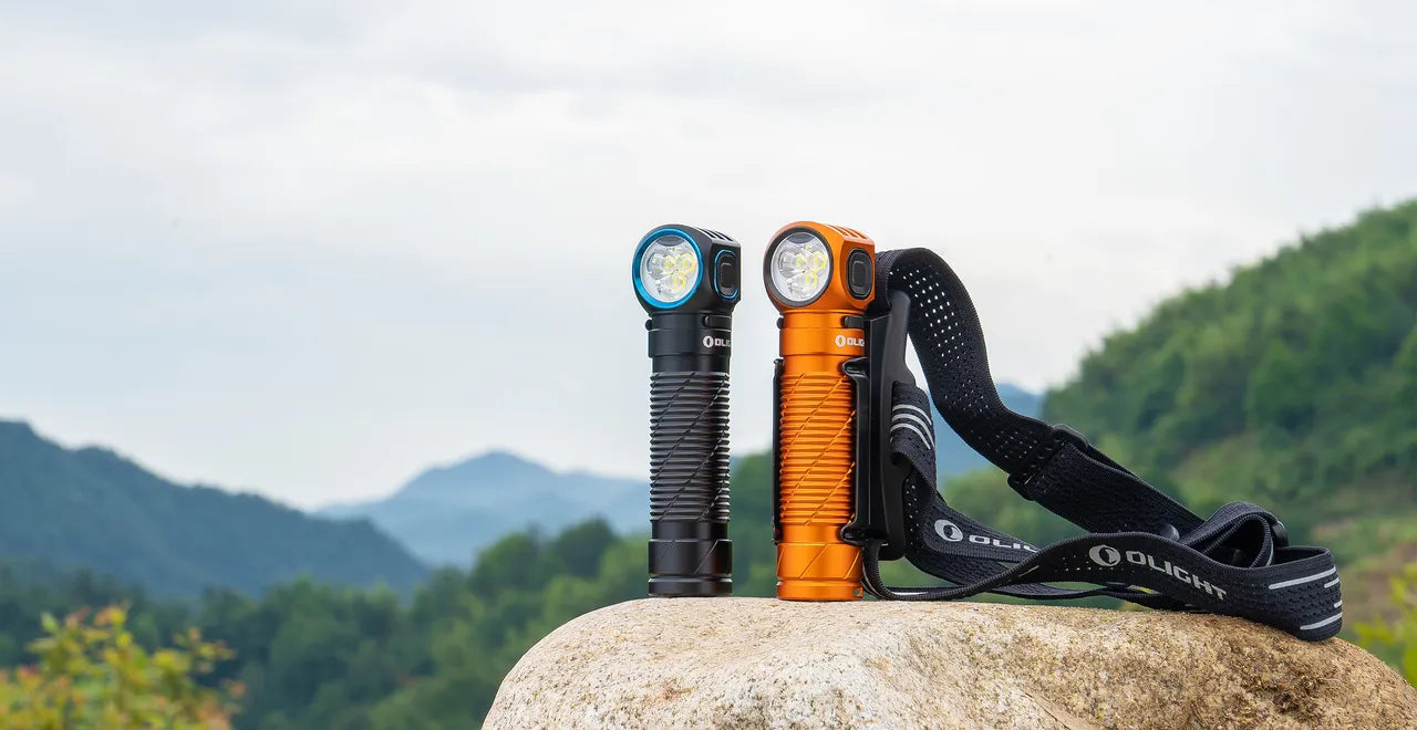 Perun 3 Headlamp 3000 Lumens White Light and Red Light