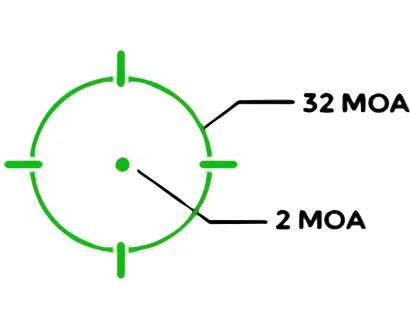 Holosun SCS MOS Green Dot Sight