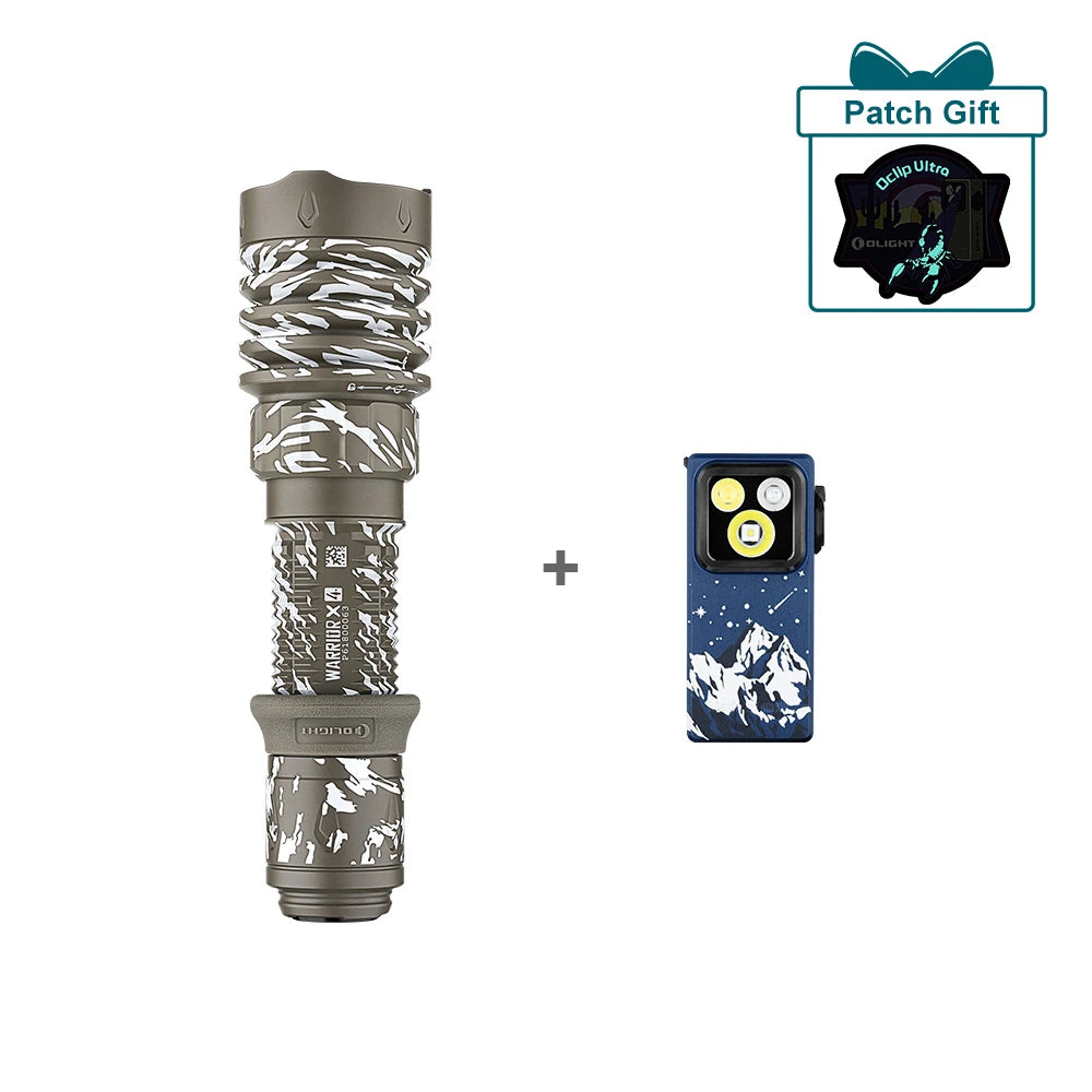 Warrior X 4 Glacial Valley + Oclip Ultra Snowy Summit