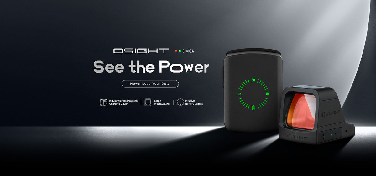Osight 3 MOA with Magnetic Charging Cover