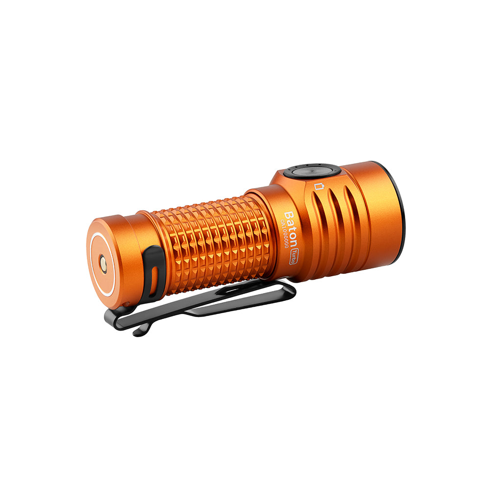 Baton Turbo Compact EDC Flashlight with 510m Long-Range Beam