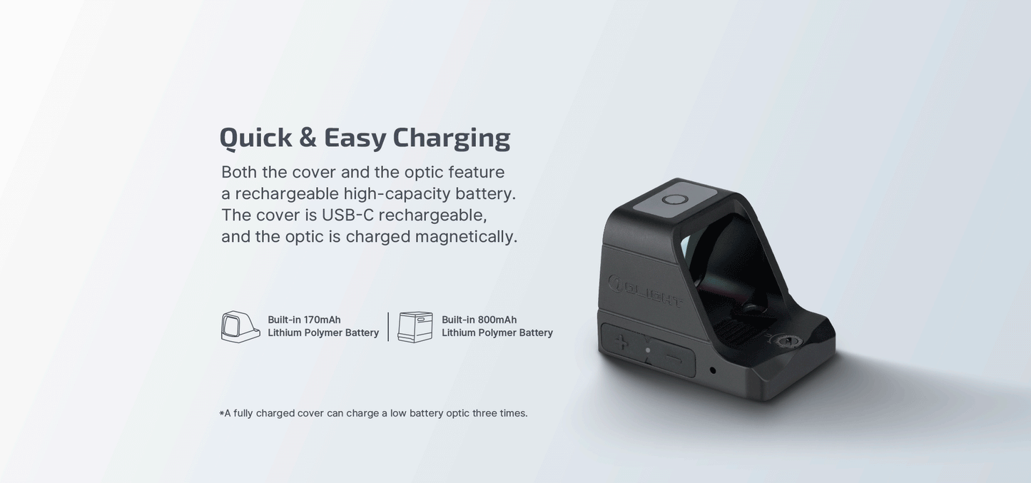 Osight 3 MOA with Magnetic Charging Cover
