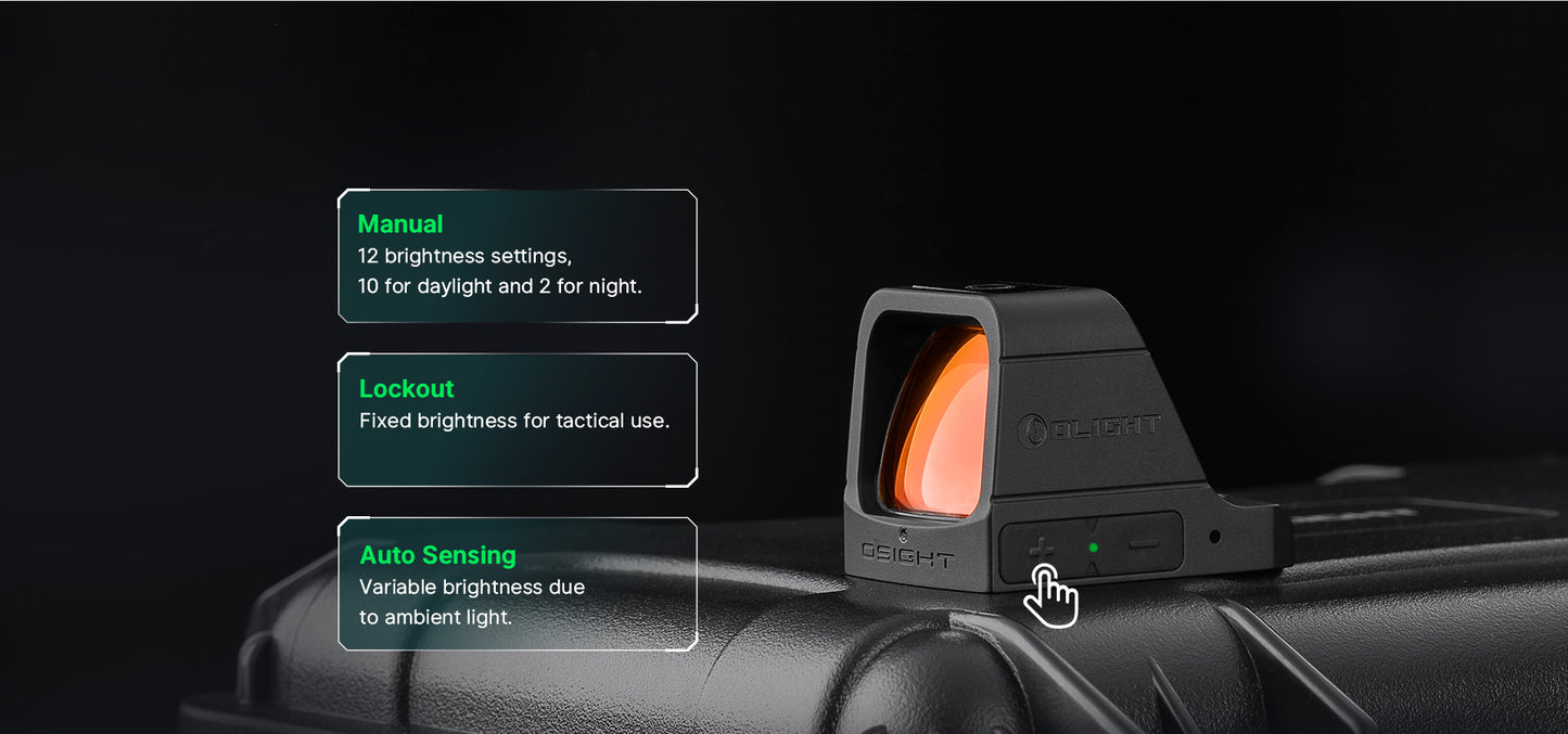 Osight 3 MOA with Magnetic Charging Cover