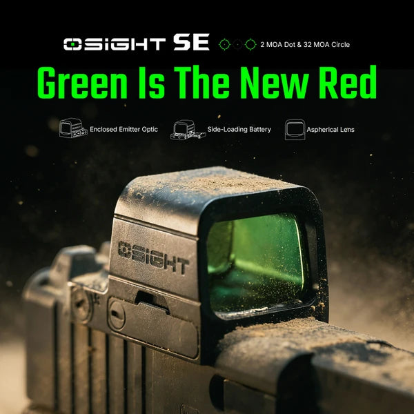 Osight SE 2 MOA Dot & 32 MOA Circle