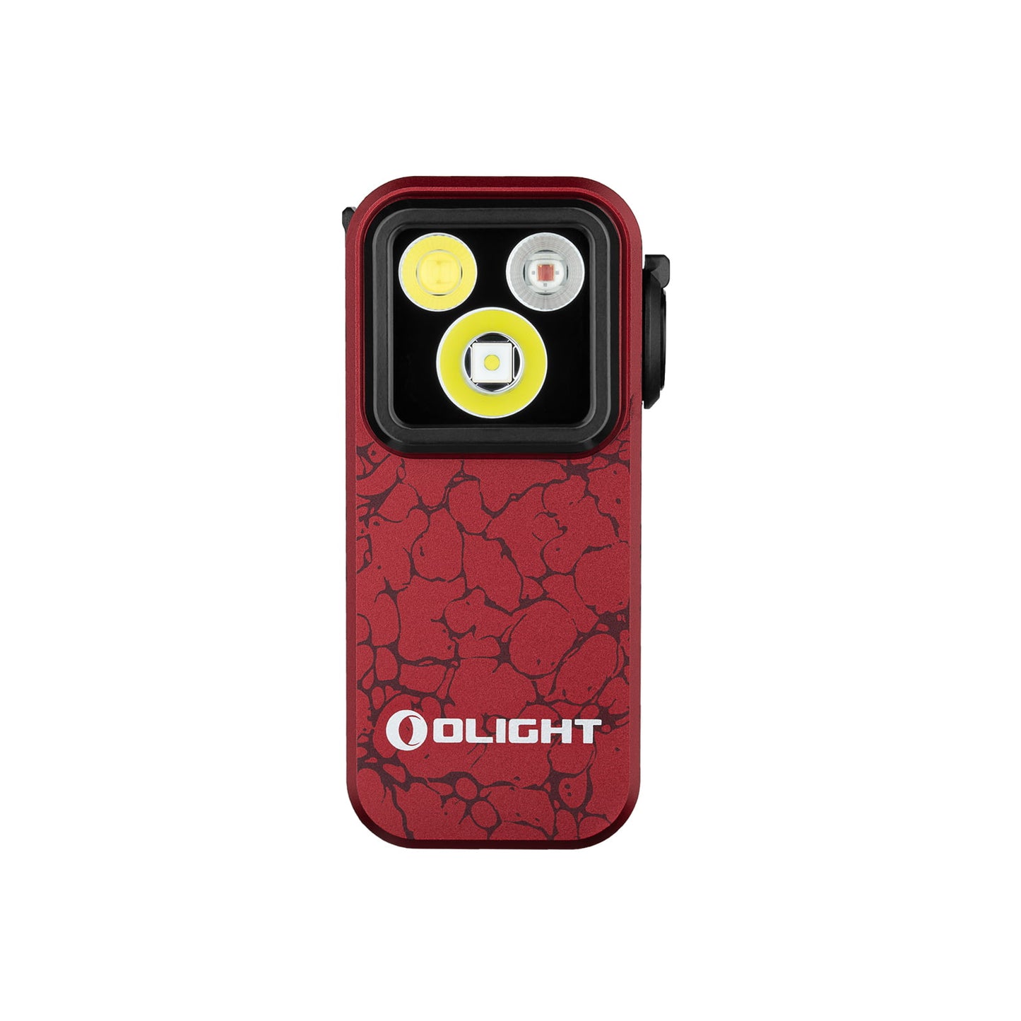 Oclip Pro Clip on Flashlight with Floodlight Spotlight and Red Light