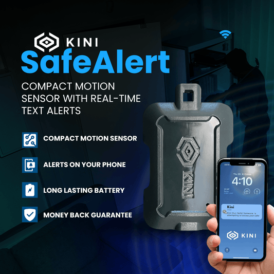 Kini SafeAlert - Motion Sensor with Real-Time SMS Alerts