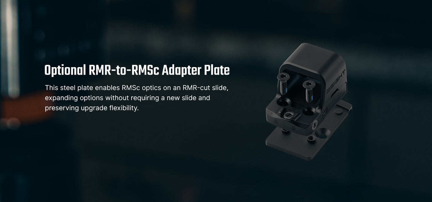 Osight K 6 MOA Red Dot Sight with RMSc Footprint
