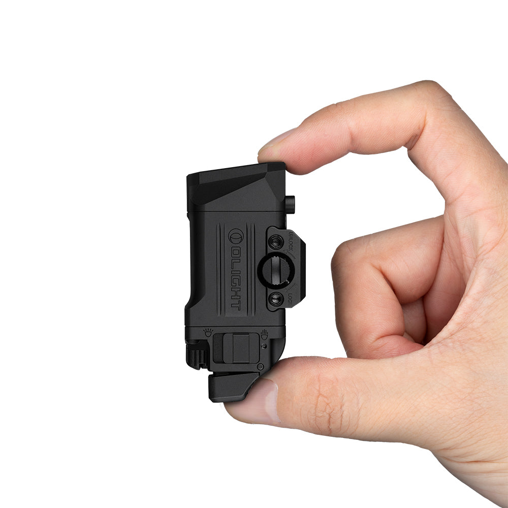 PL X GL 3-in-1 Rail-Mounted Light: Floodlight, Spotlight & Green Beam