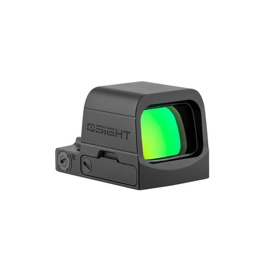 Osight SE RMSc Footprint Enclosed 6 MOA Green Dot Sight with Side-Loading Battery